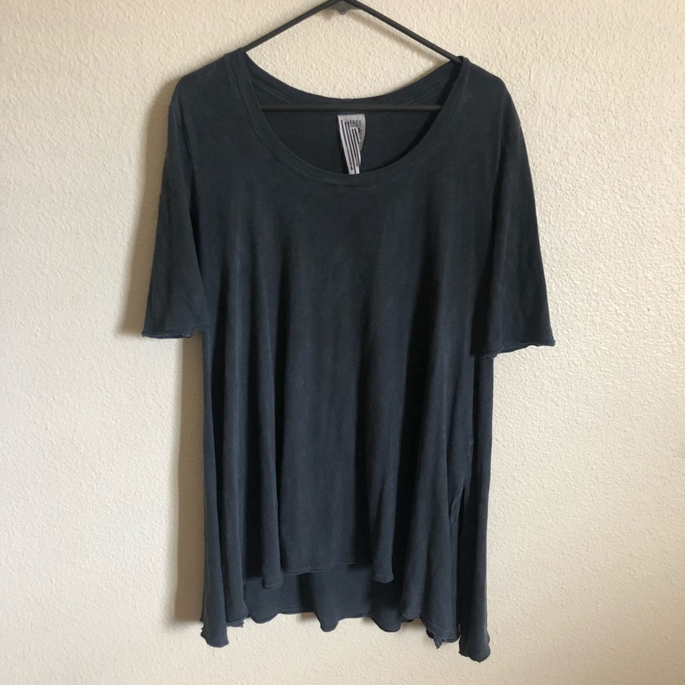 Long free people tunic top